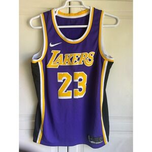 Nike‎ LeBron James Los Angeles Lakers 23 Swingman Jersey Purple Mens 48 Large